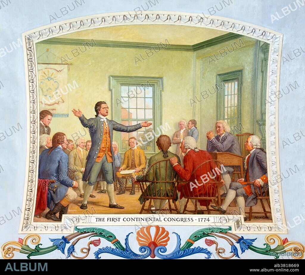 Patrick Henry, First Continental Congress, 1774
