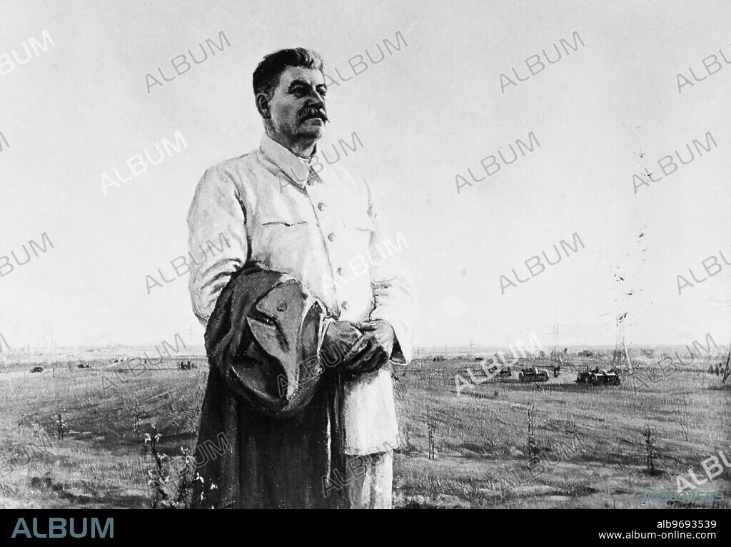 "Morn of our homeland" a painting by Fyodor Savvich Shurpin, awarded a Stalin second prize. Undated. Supplied by: SCRSS - Society for Co-operation in Russian & Soviet Studies.