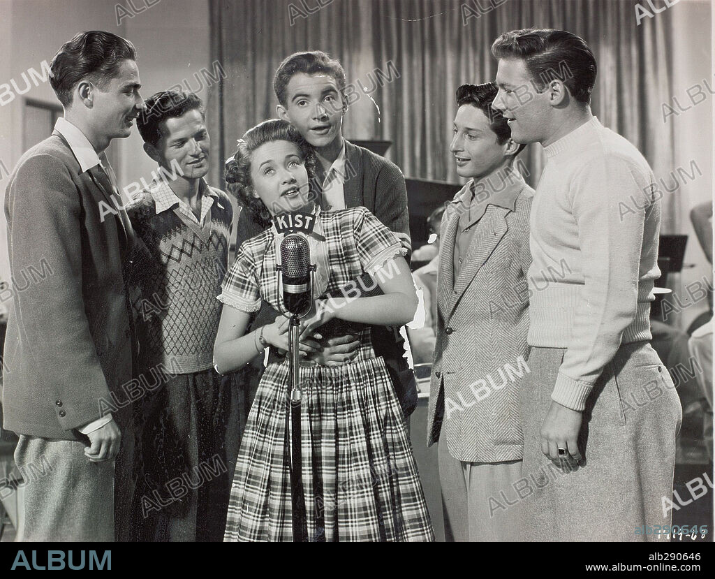 JANE POWELL en ASI SON ELLAS, 1948 (A DATE WITH JUDY), dirigida por RICHARD THORPE. Copyright M.G.M.