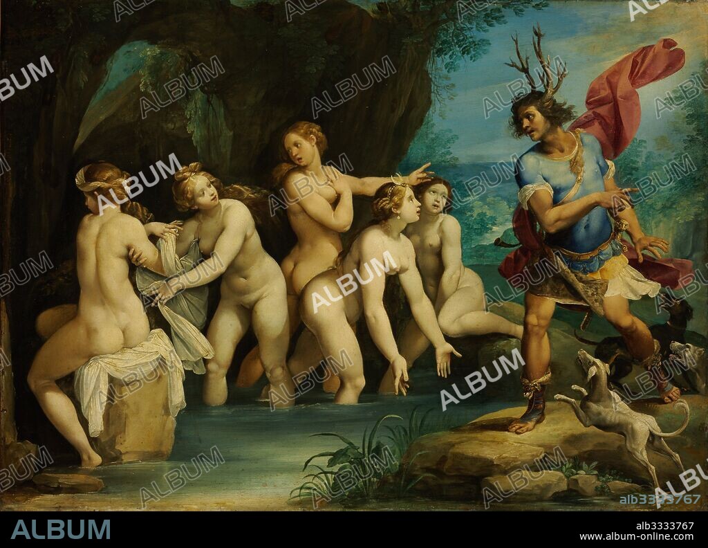 GIUSEPPE CESARI. Diana and Actaeon.