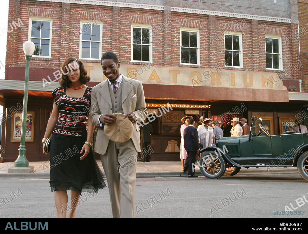 ANDRE 3000 and PAULA PATTON in IDLEWILD, 2006, directed by BRYAN BARBER. Copyright FORENSIC FILMS/ HBO FILMS/MOSAIC MEDIA GROUP / TACKETT, MICHAEL.