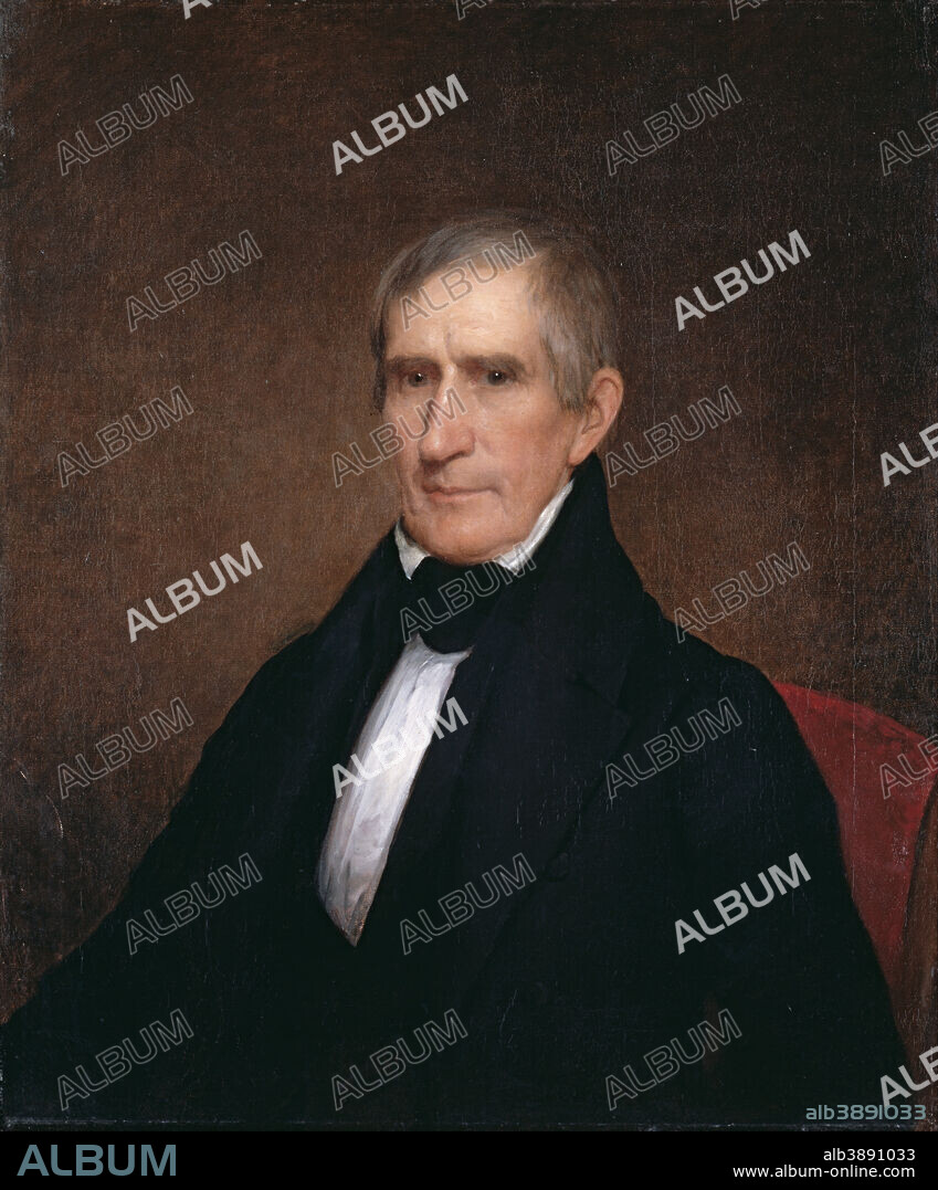 ALBERT GALLATIN HOIT. William Henry Harrison. Date/Period: 1840
