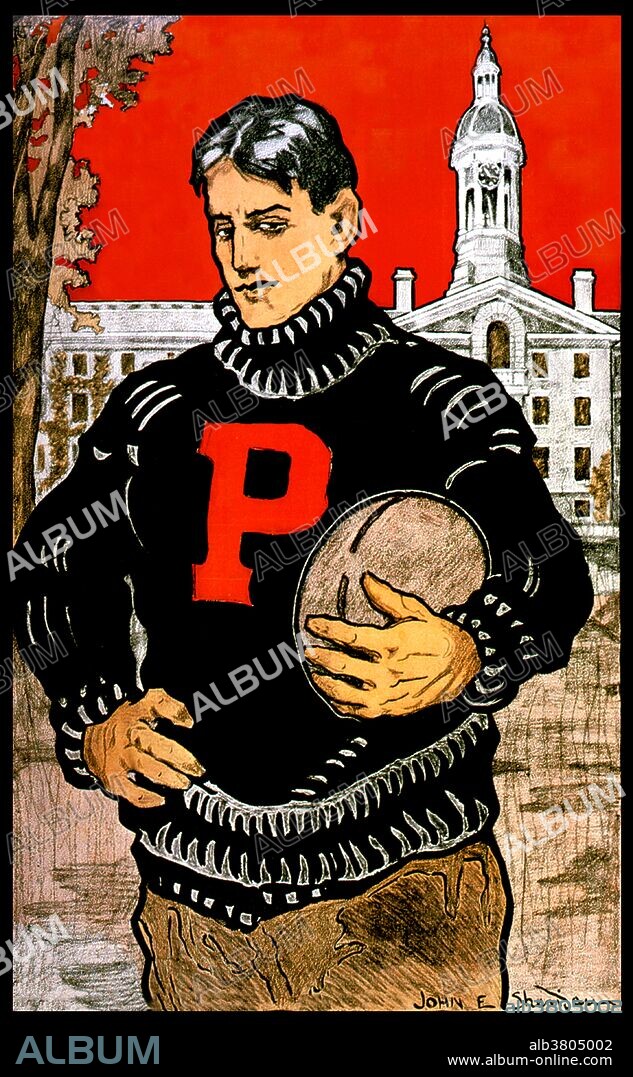 Princeton University Poster, John E. Sheridan,1901