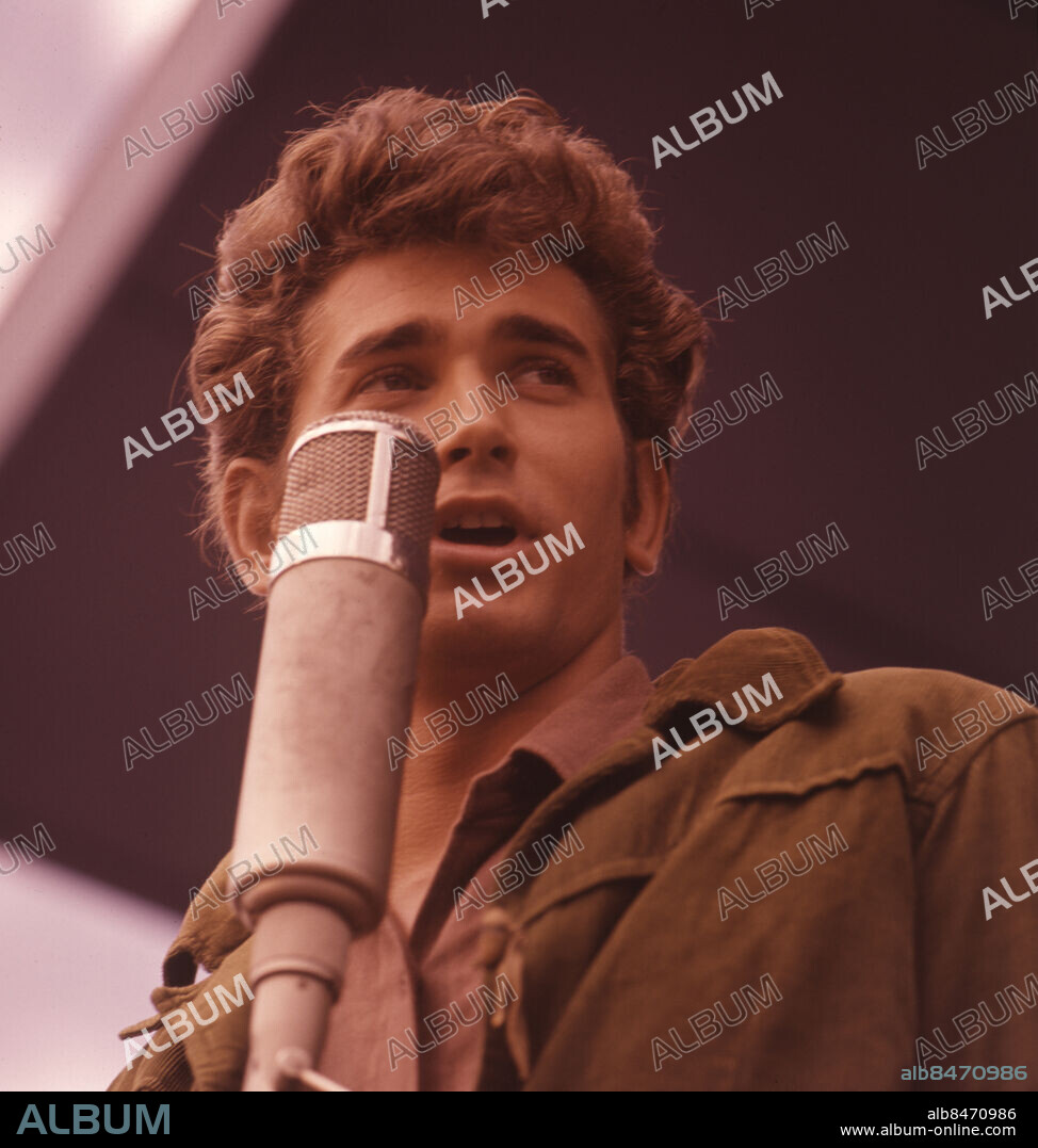 STOCKHOLM 1962-07.. Michael Landon, 1937-1991, amerikansk skådespelare, känd bl a som Little Joe i TV-serien Bröderna Cartwright persons: MICHAEL LANDON sites: SVERIGE;STOCKHOLM;USA*.