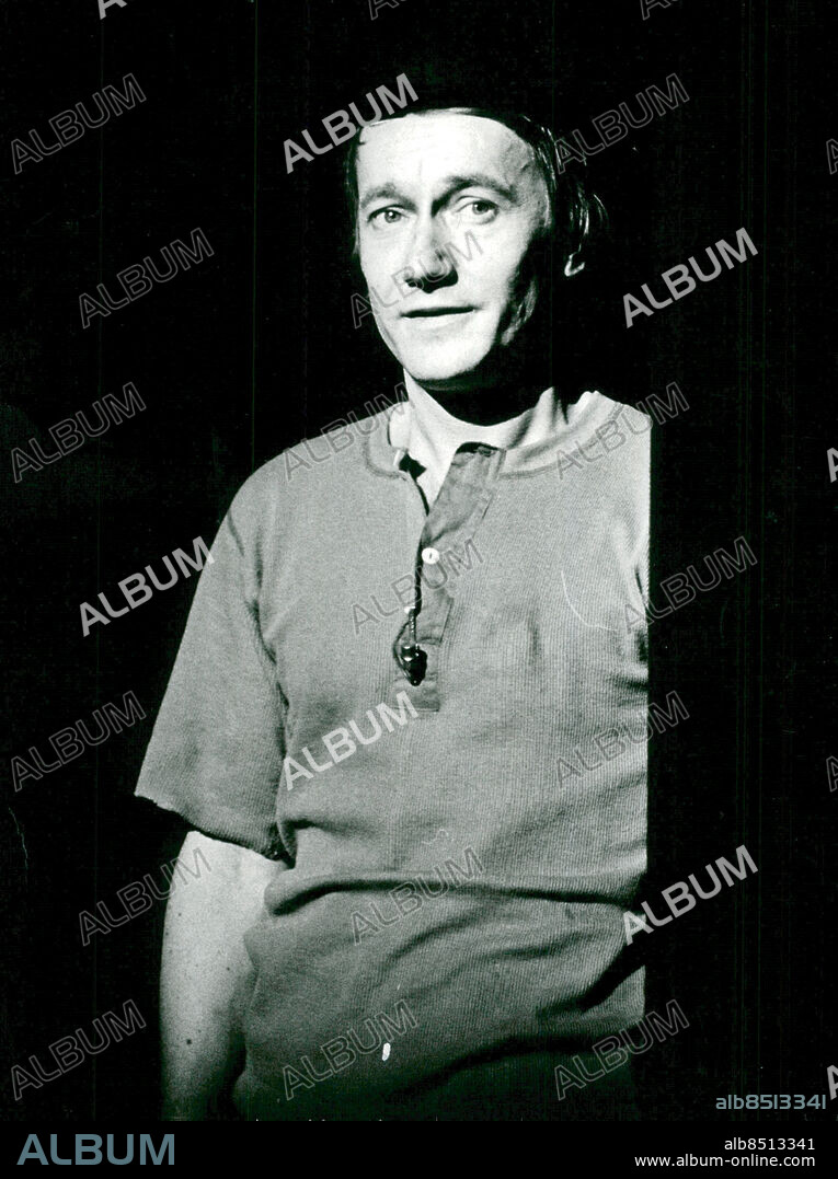 Stockholm 1976-02-16. Skådespelaren Gösta Ekman i teaterföreställningen Svea Hund på Göta Lejon. Foto: SvD / TT / kod 12014.