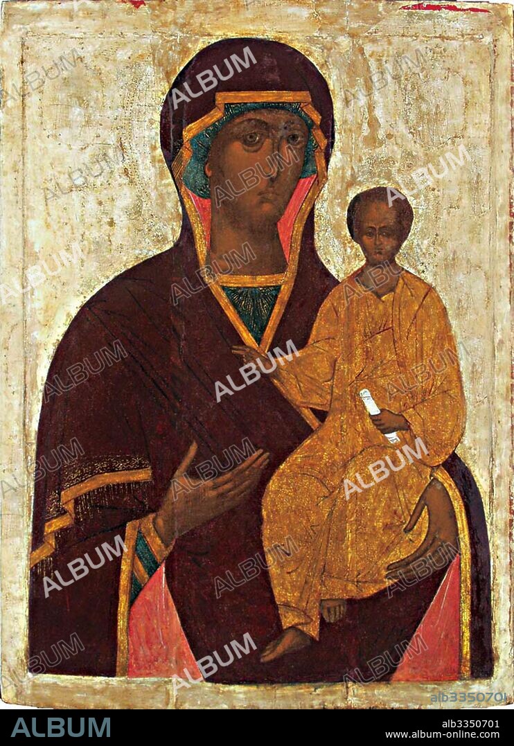 RUSSIAN ICON. The Virgin Hodegetria of Smolensk.
