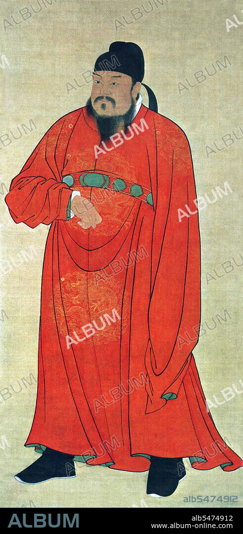Emperor Gaozu of Tang (566 - June 25, 635), born Li Yuan, courtesy name Shude, was the founder of the Tang Dynasty of China, and the first emperor of this dynasty from 618 to 626. Emperor Gaozu's reign was concentrated on uniting the empire under the Tang. Aided by Li Shimin, whom he created Prince of Qin, he defeated all other contenders. By 628, the Tang Dynasty had succeeded in uniting all of China. On the home front, he recognized the early successes forged by Emperor Wen of Sui and strove to emulate most of Emperor Wen's policies, including the equal distribution of land amongst his people, and he also lowered taxes. He abandoned the harsh system of law established by Emperor Yang of Sui as well as reforming the judicial system. These acts of reform paved the way for the reign of Emperor Taizong, which ultimately pushed the Tang to the height of its power. Emperor Gaozu passed the throne to Li Shimin (Emperor Taizong) in 626 and became Taishang Huang (retired emperor). He died in 635.