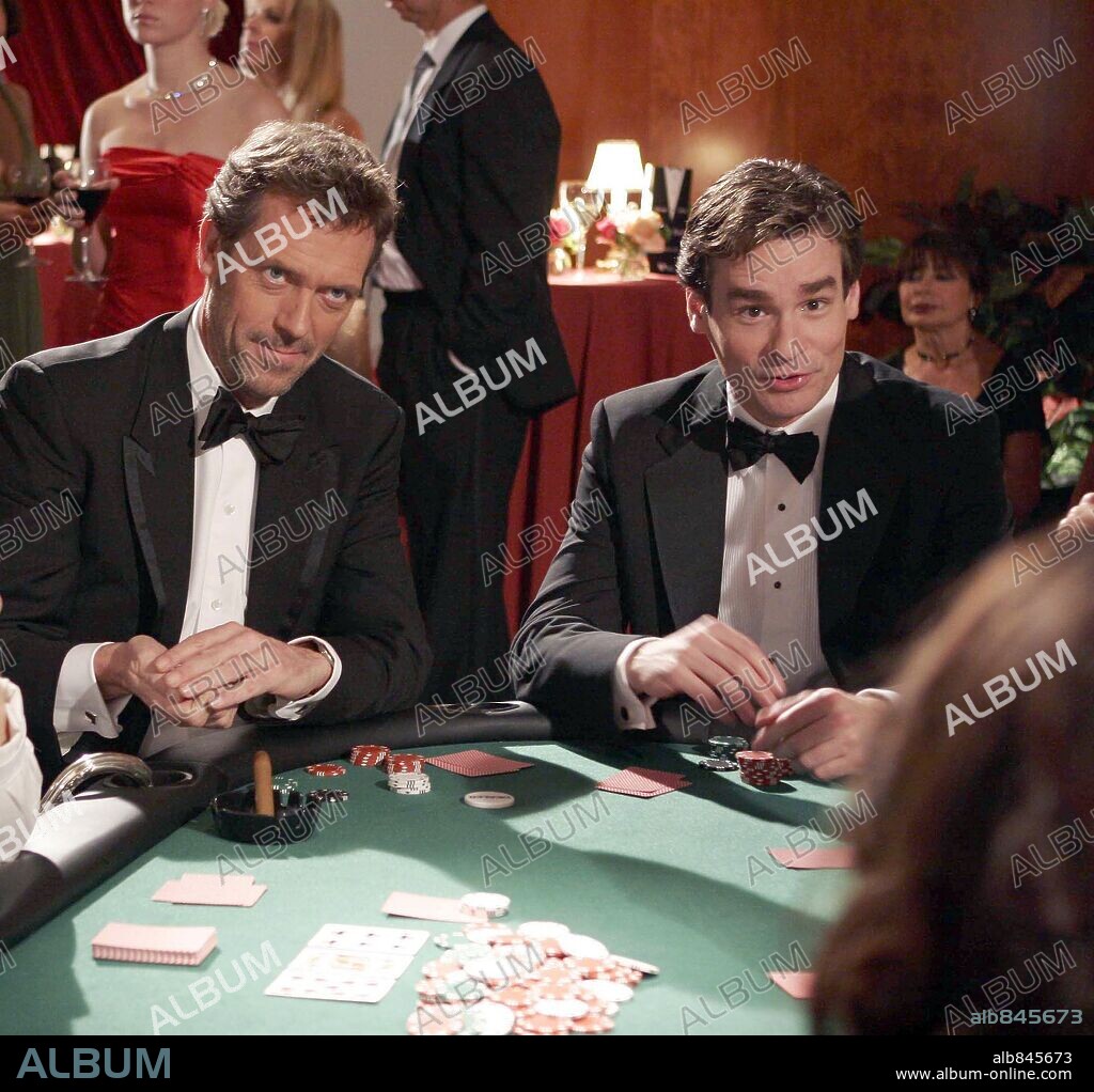 HUGH LAURIE and ROBERT SEAN LEONARD in HOUSE, M. D., 2004 (HOUSE M. D.), directed by BRYAN SINGER and KEITH GORDON. Copyright FOX BROADCASTING COMPANY / HUMBERT, SCOTT.