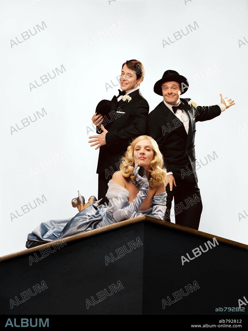 MATTHEW BRODERICK, NATHAN LANE y UMA THURMAN en PRODUCERS: THE PRODUCERS: EL MUSICAL, 2005 (THE PRODUCERS), dirigida por SUSAN STROMAN. Copyright UNIVERSAL PICTURES.