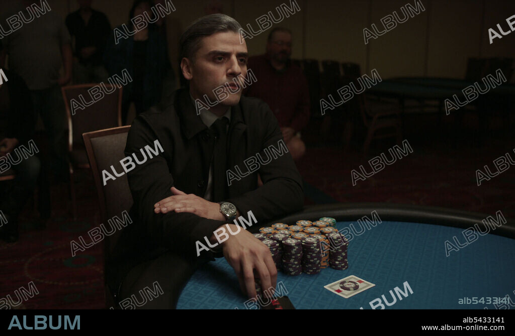 OSCAR ISAAC en EL CONTADOR DE CARTAS, 2021 (THE CARD COUNTER), dirigida por PAUL SCHRADER. Copyright HanWay Films / LB Entertainment.