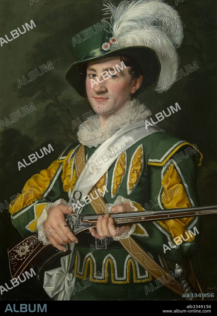 ANTONIN MACHEK. Alois Jelen as Max in the opera Der Freischütz by Carl Maria von Weber.