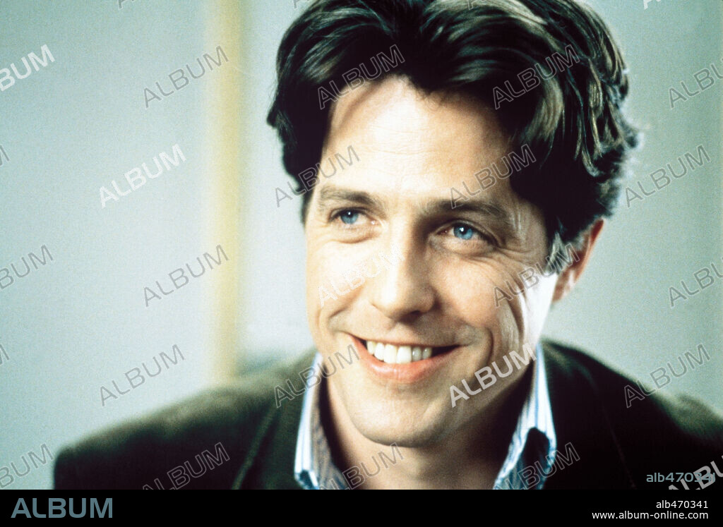 HUGH GRANT in NOTTING HILL, 1999, directed by ROGER MICHELL. Copyright POLYGRAM.