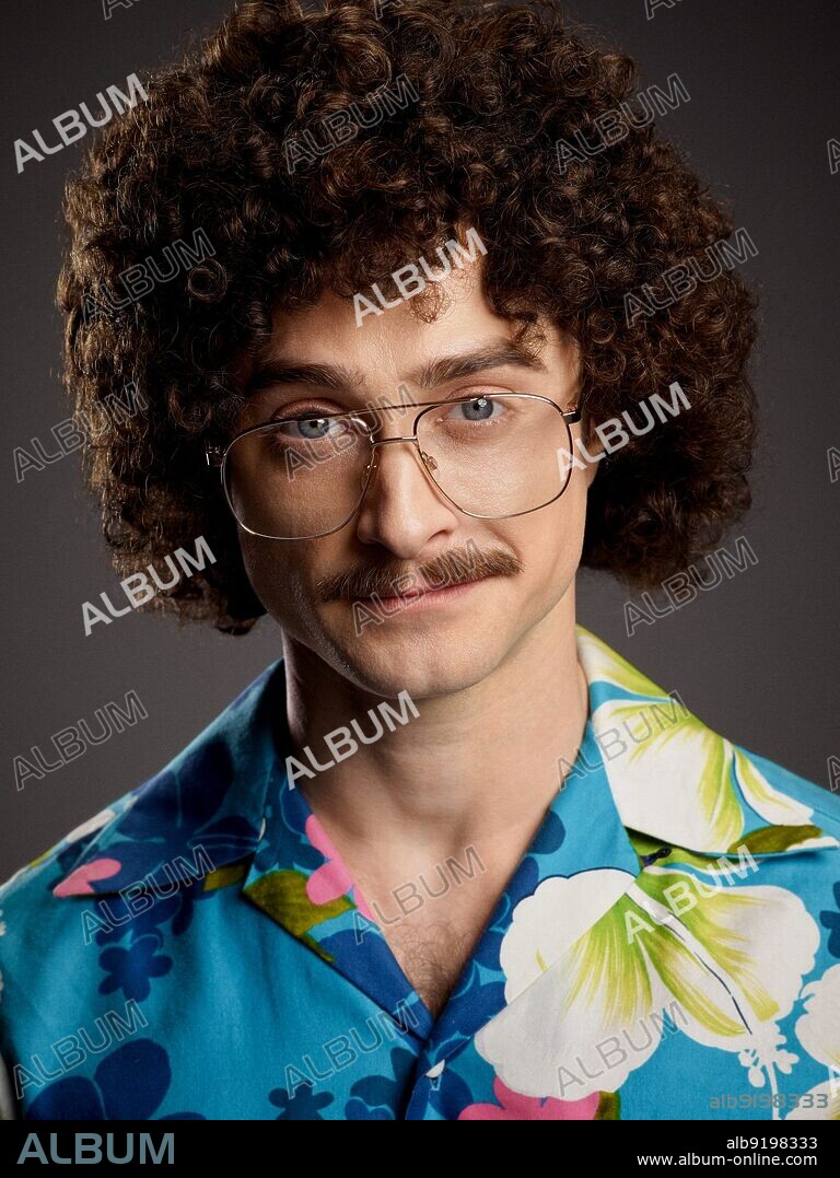DANIEL RADCLIFFE in WEIRD: THE AL YANKOVIC STORY, 2022, directed by ERIC APPEL. Copyright Funny or Die.