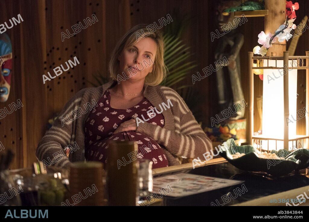 CHARLIZE THERON dans TULLY, 2018, réalisé par JASON REITMAN. Copyright Bron Studios / Right Way Productions / Denver and Delilah Pr.