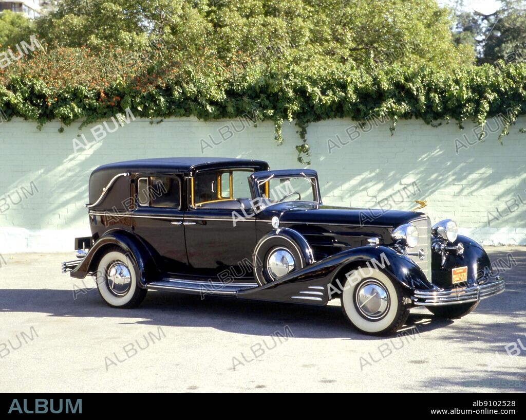 Originaly built for Joan Crawford, this Cadillac V16 town car was one of three constructed.