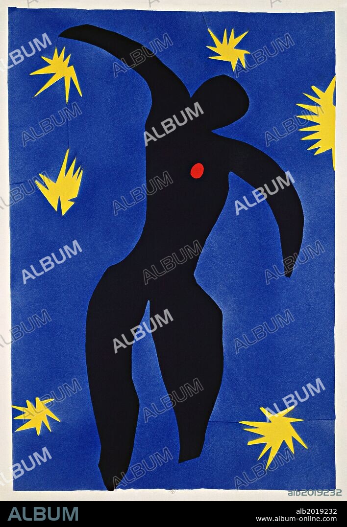 Henri Matisse / 'Jazz: Icarus', 1943.