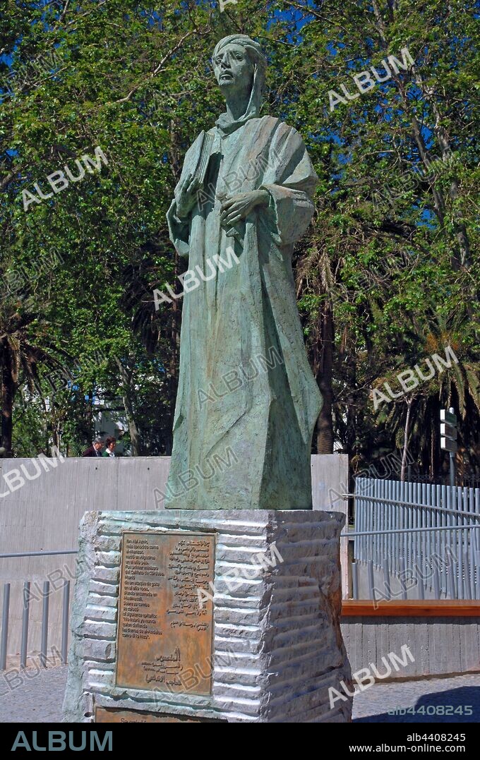 Almanzor statue, Algeciras, Cadiz-province, Region of Andalusia, Spain, Europe.