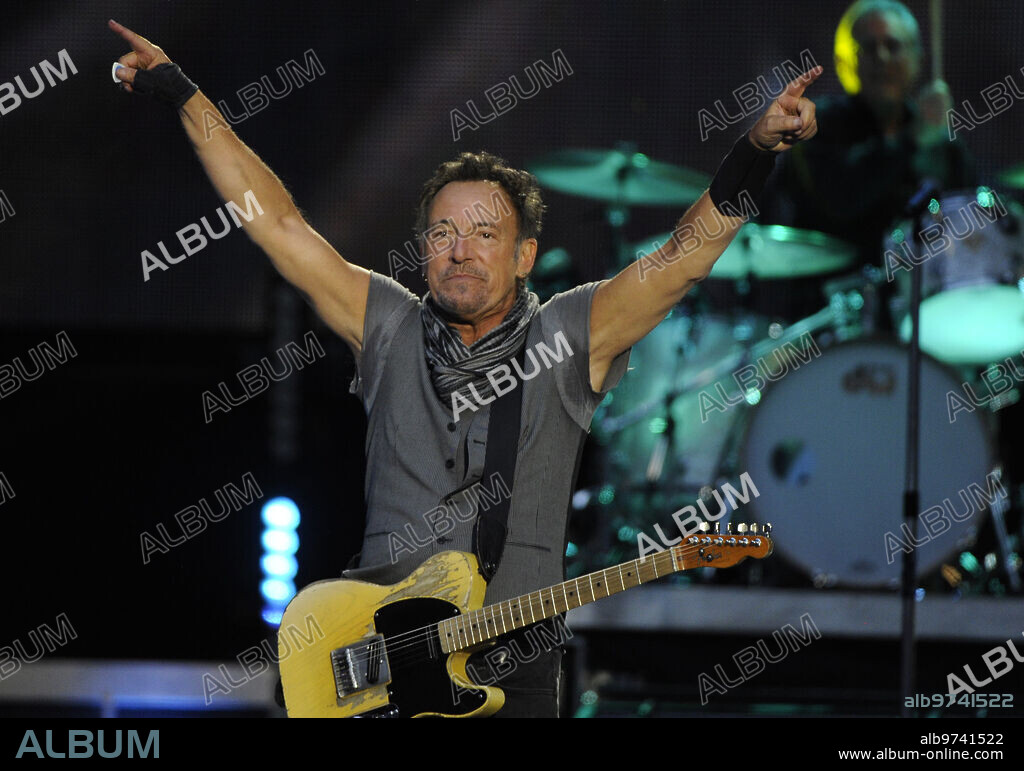 Madrid, 21/05/2016. Concierto de Bruce Springsteen en el Santiago Bernabéu. Foto: de san Bernardo Archdc.