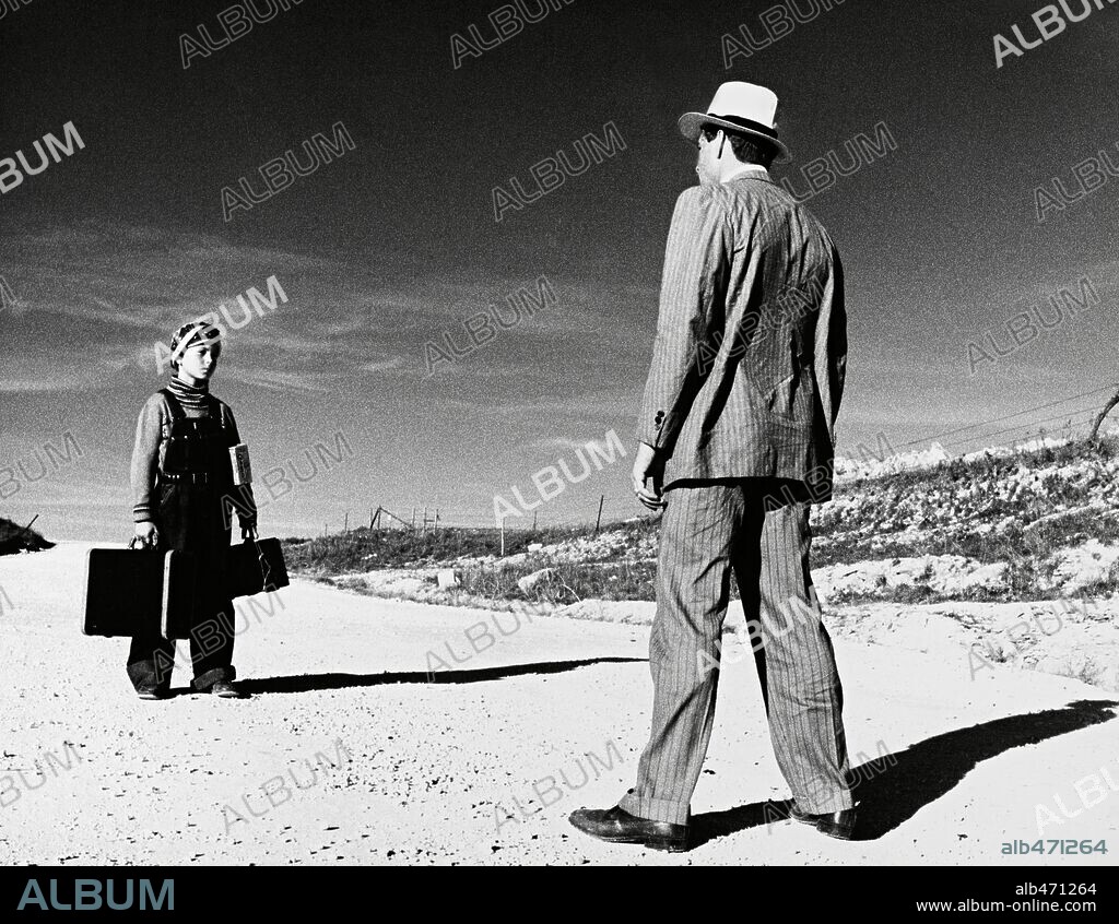 RYAN O'NEAL und TATUM O'NEAL in PAPER MOON, 1973, unter der Regie von PETER BOGDANOVICH. Copyright PARAMOUNT PICTURES.