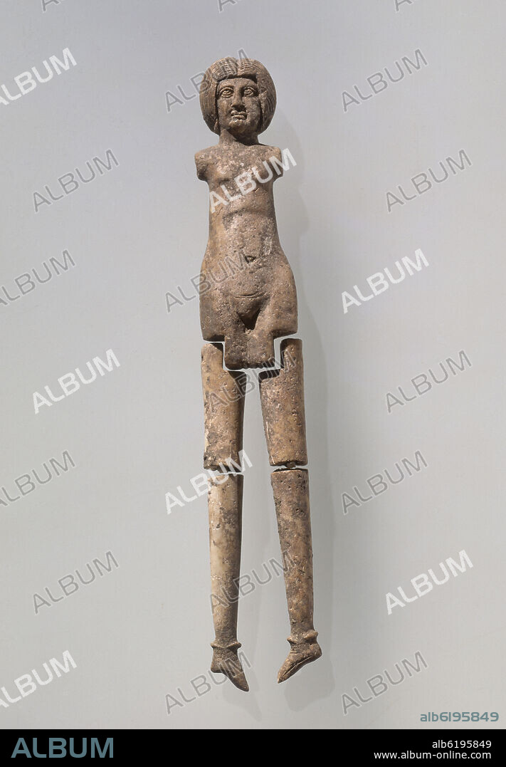 MUÑECA ARTICULADA DE MARFIL O HUESO PROCEDE DE ONTUR- ALBACETE.