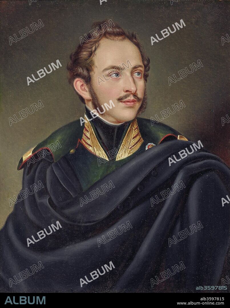 JOSEPH KARL STIELER. Portrait of Maximilian II (1811-1864), King of Bavaria.