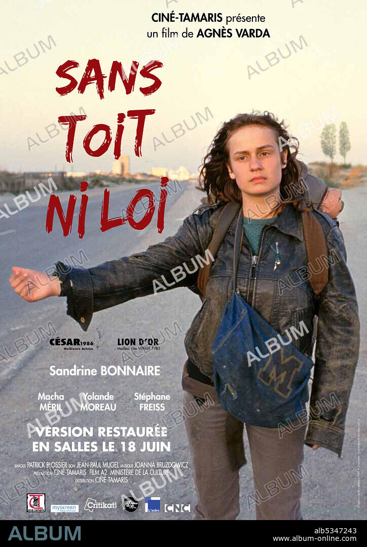 SANDRINE BONNAIRE in VAGABOND, 1985 (SANS TOIT NI LOI), directed by AGNES VARDA. Copyright Films A2 / Ciné Tamaris.