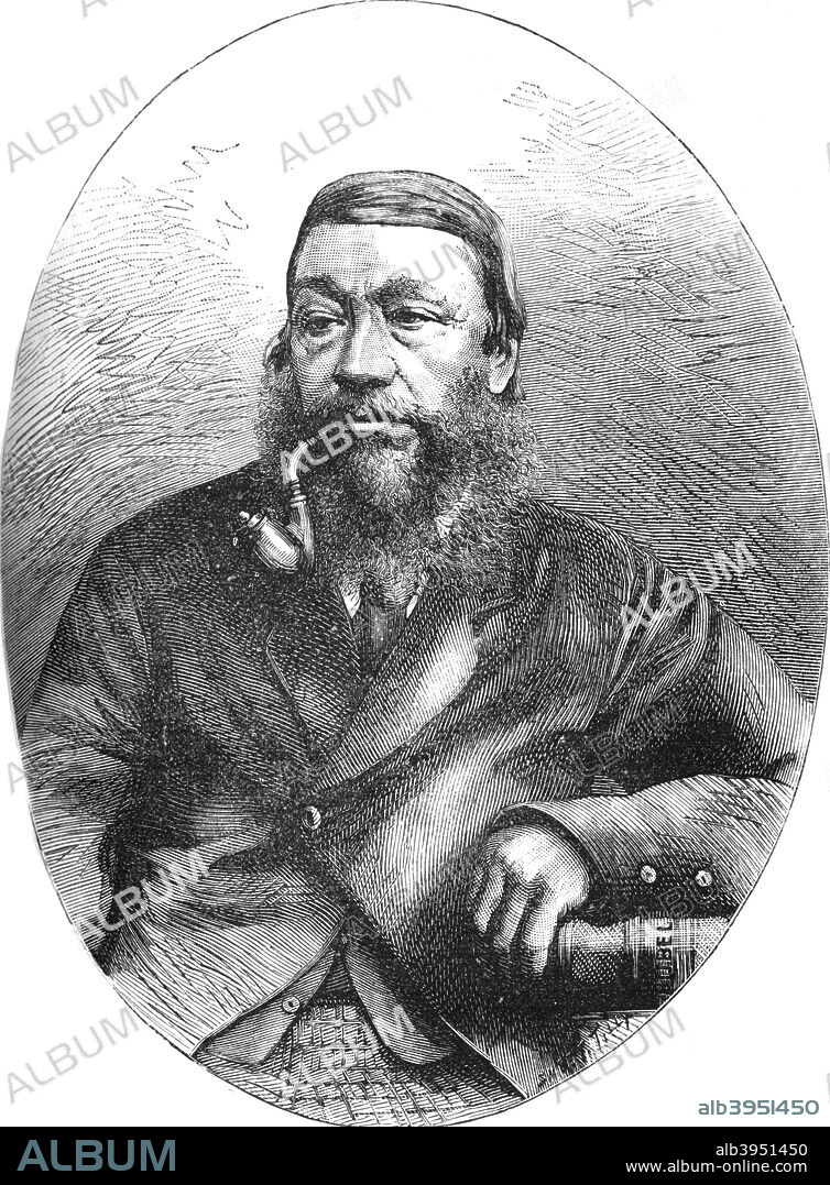 'S. J. Paul Kruger, President of the South African Republic', c1880. Paul Kruger ( 1825-1904), South African politician. From British Battles on Land and Sea, Vol. IV, by James Grant. [Cassell Petter & Galpin, London, Paris & Melbourne, c1880].