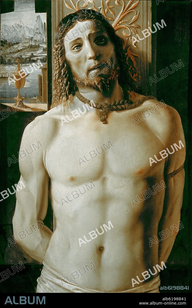 DONATO BRAMANTE (1444-1514). CRISTO ATADO A LA COLUMNA.