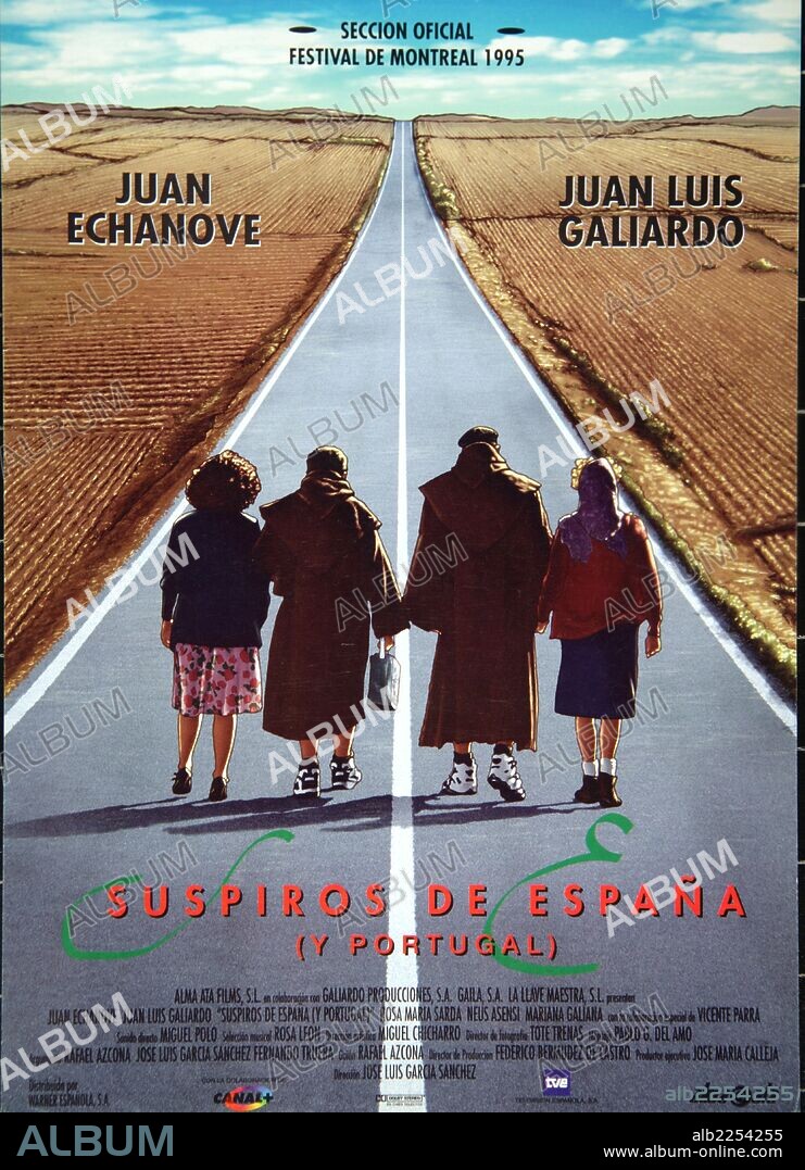 PELICULA : SUSPIROS DE ESPAÑA ( Y PORTUGAL ) , 1995. DIRECTOR : JOSE LUIS GARCIA SANCHEZ. ACTORES : JUAN ECHANOVE , JUAN LUIS GALIARDO.