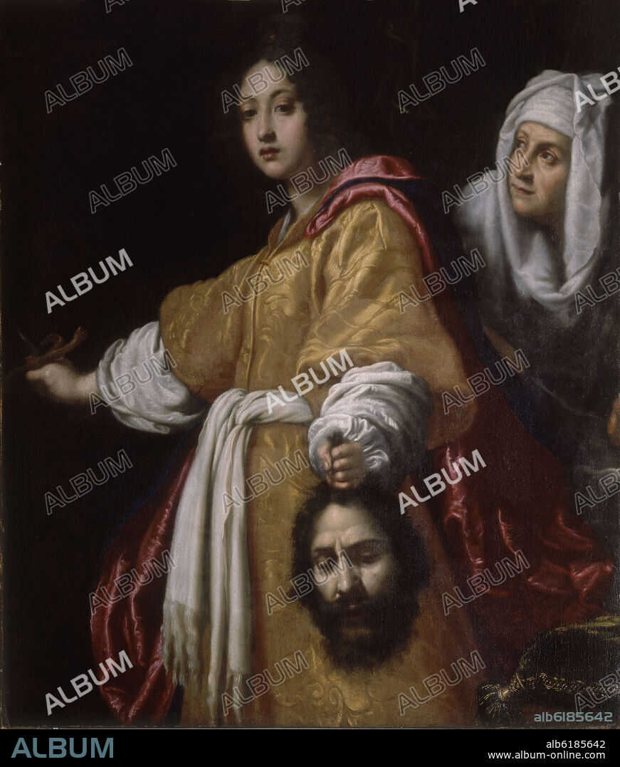 CRISTOFANO ALLORI. JUDITH CON LA CABEZA DE HOLOFERNES - 1620 - 139x116 - MANIERISMO ITALIANO.