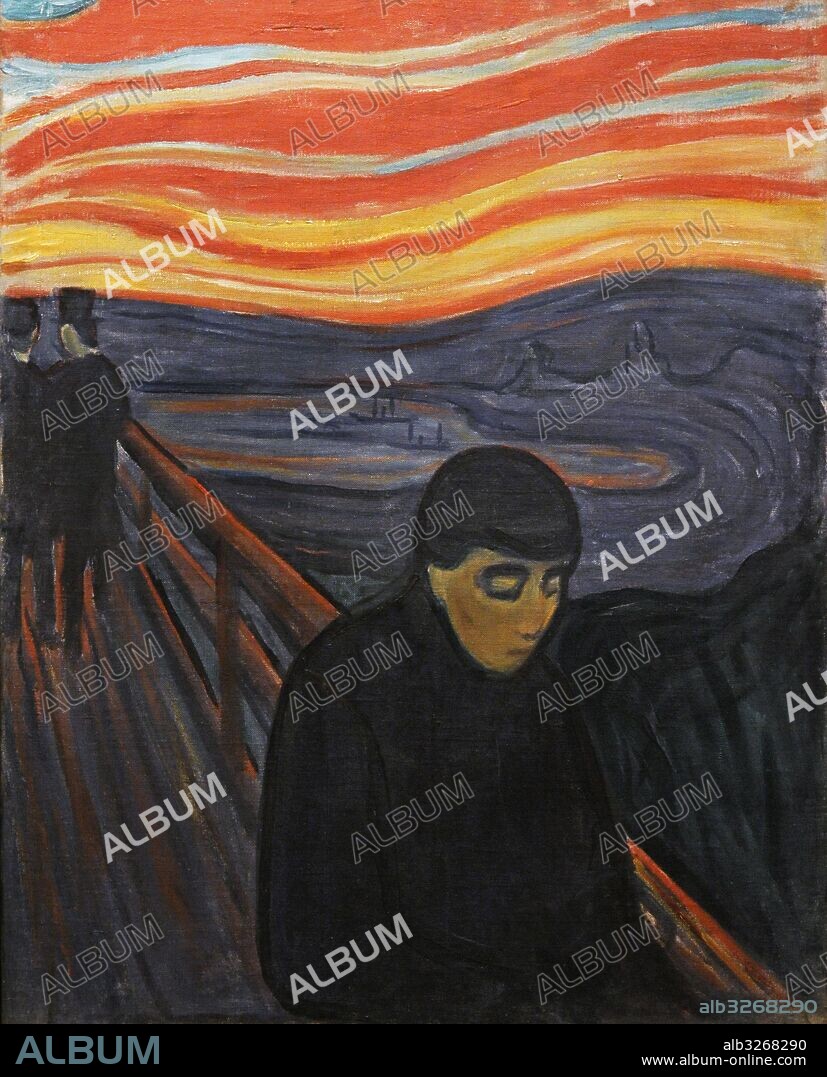 Edvard Munch (1863-1944). Norwegian painter. Despair, 1894. Munch Museum. Oslo. Norway.