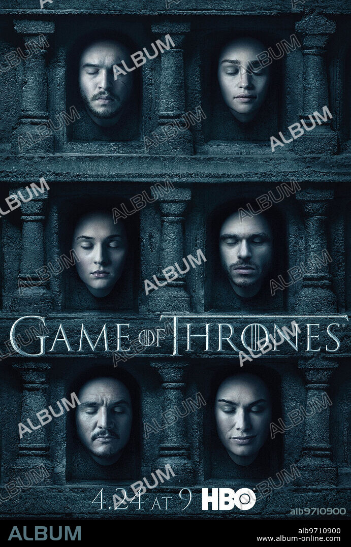 Poster of GAME OF THRONES, 2011, directed by DANIEL MINAHAN. Copyright HBO. Season 6.