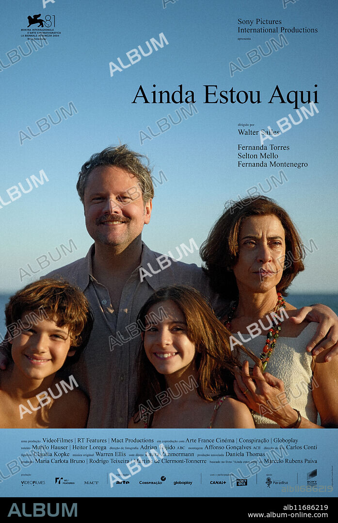Poster of I'M STILL HERE, 2024 (AINDA ESTOU AQUI), directed by WALTER SALLES. Copyright VideoFilmes / RT Features.