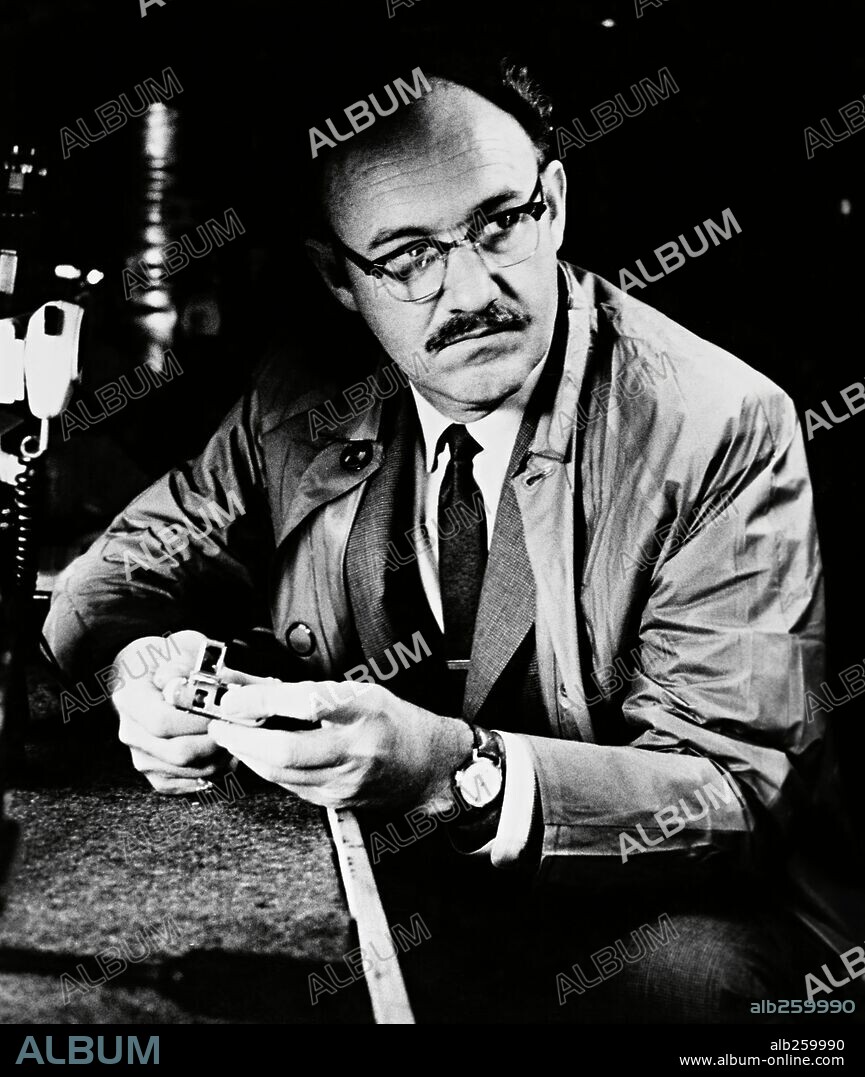 GENE HACKMAN en LA CONVERSACIÓN, 1974 (THE CONVERSATION), dirigida por FRANCIS FORD COPPOLA. Copyright PARAMOUNT PICTURES.