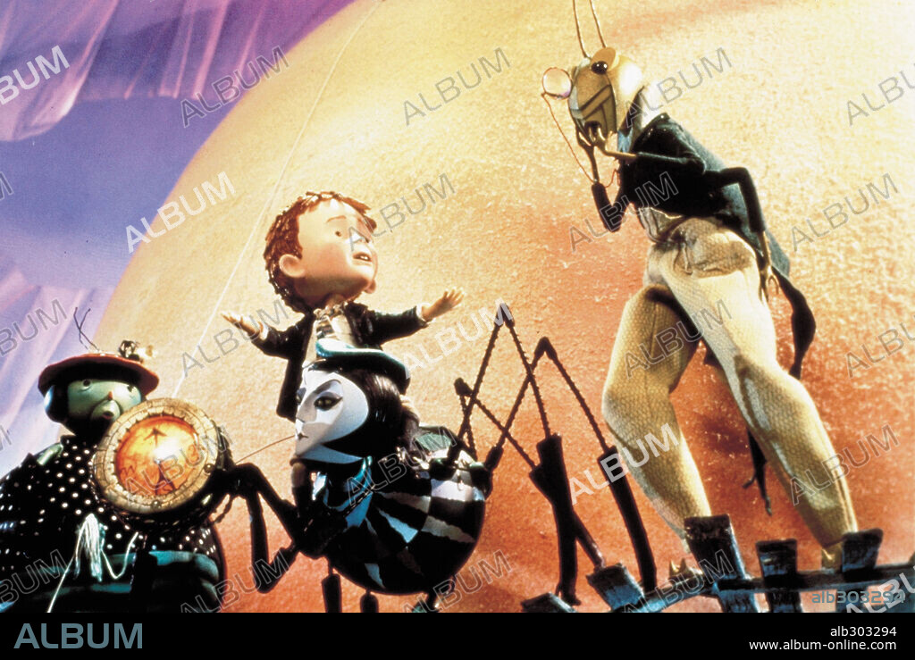 JAMES Y EL MELOCOTÓN GIGANTE, 1996 (JAMES AND THE GIANT PEACH), dirigida por HENRY SELICK. Copyright WALT DISNEY PRODUCTIONS / HENRY, BO.