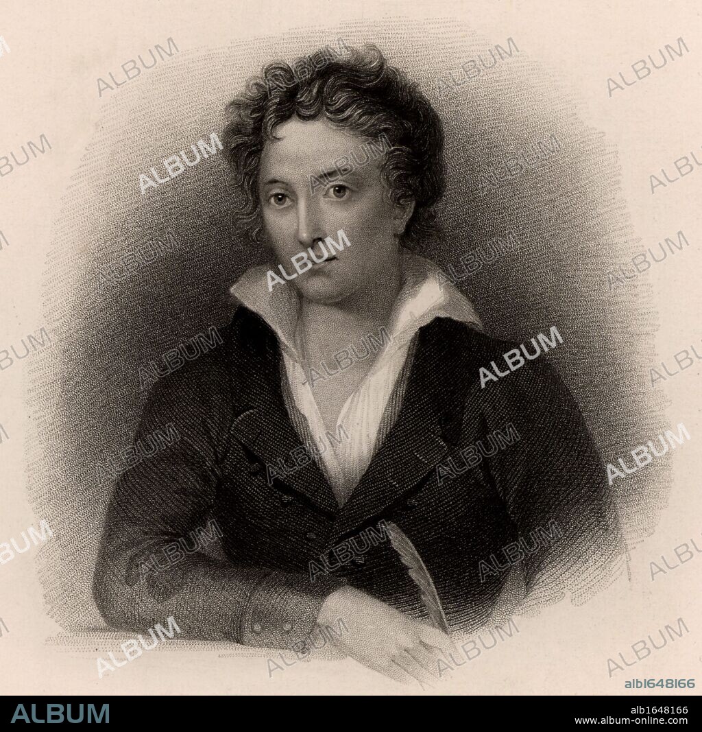 Percy Bysshe Shelley (1792-1822) English poet, born near Horsham, Sussex. Engraving.   (Photo by: Universal History Archive/UIG via Getty Images).