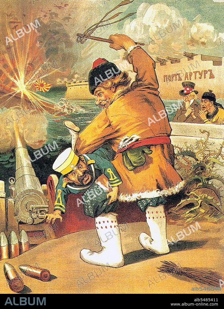 The Russo-Japanese War (8 February 1904 - 5 September 1905) was the first great war of the 20th century which grew out of the rival imperial ambitions of the Russian Empire and Japanese Empire over Manchuria and Korea. The major theatres of operations were Southern Manchuria, specifically the area around the Liaodong Peninsula and Mukden, the seas around Korea, Japan, and the Yellow Sea. The resulting campaigns, in which the Japanese military attained victory over the Russian forces arrayed against them, were unexpected by world observers. As time transpired, these victories would transform the balance of power in East Asia, resulting in a reassessment of Japan's recent entry onto the world stage. The embarrassing string of defeats inflamed the Russian people's dissatisfaction with their inefficient and corrupt Tsarist government, and proved a major cause of the Russian Revolution of 1905.