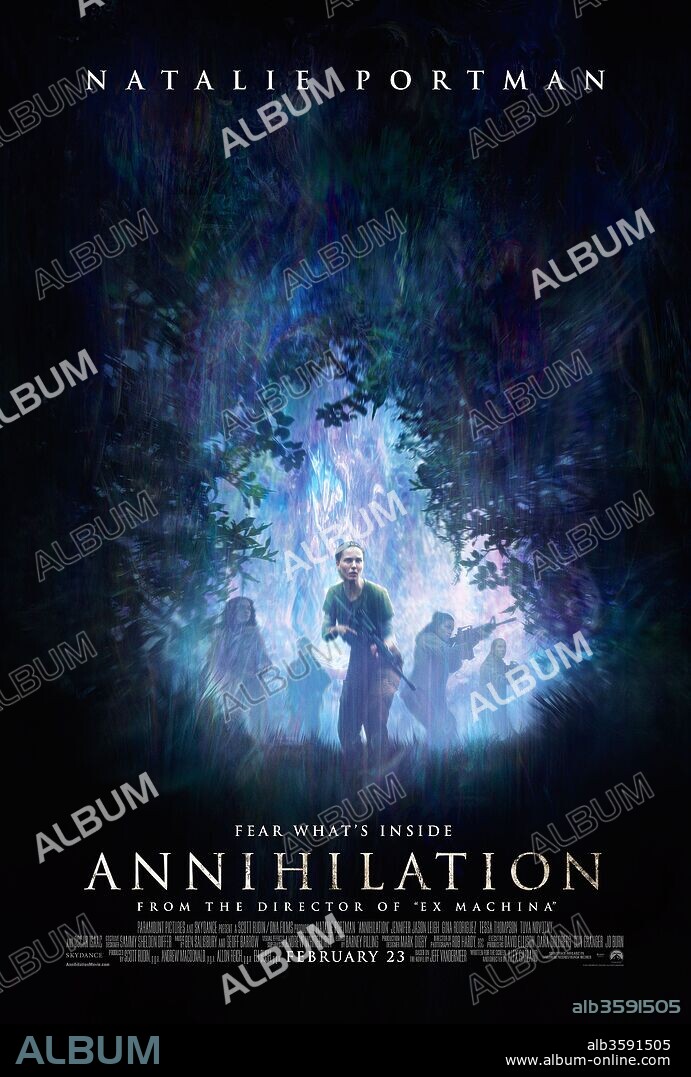 Poster de ANIQUILACION, 2018 (ANNIHILATION), dirigida por ALEX GARLAND. Copyright PARAMOUNT PICTURES.