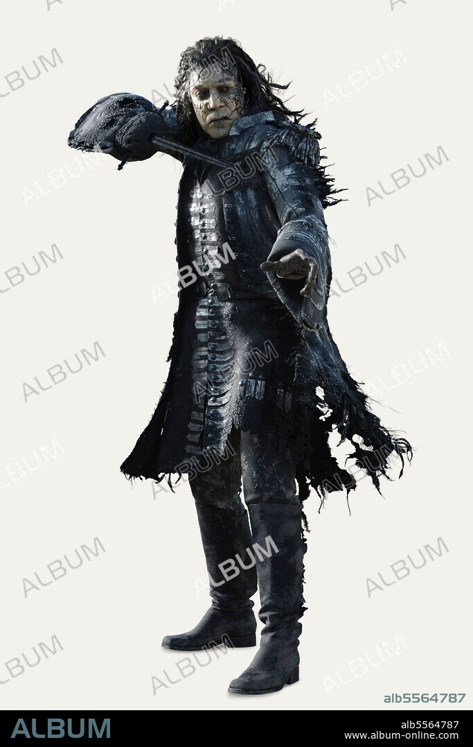JAVIER BARDEM in PIRATES OF THE CARIBBEAN: DEAD MEN TELL NO TALES, 2017, directed by ESPEN SANDBERG and JOAQUIN ROA. Copyright WALT DISNEY PICTURES/JERRY BRUCKHEIMER FILMS/INFINITUM NIHIL.