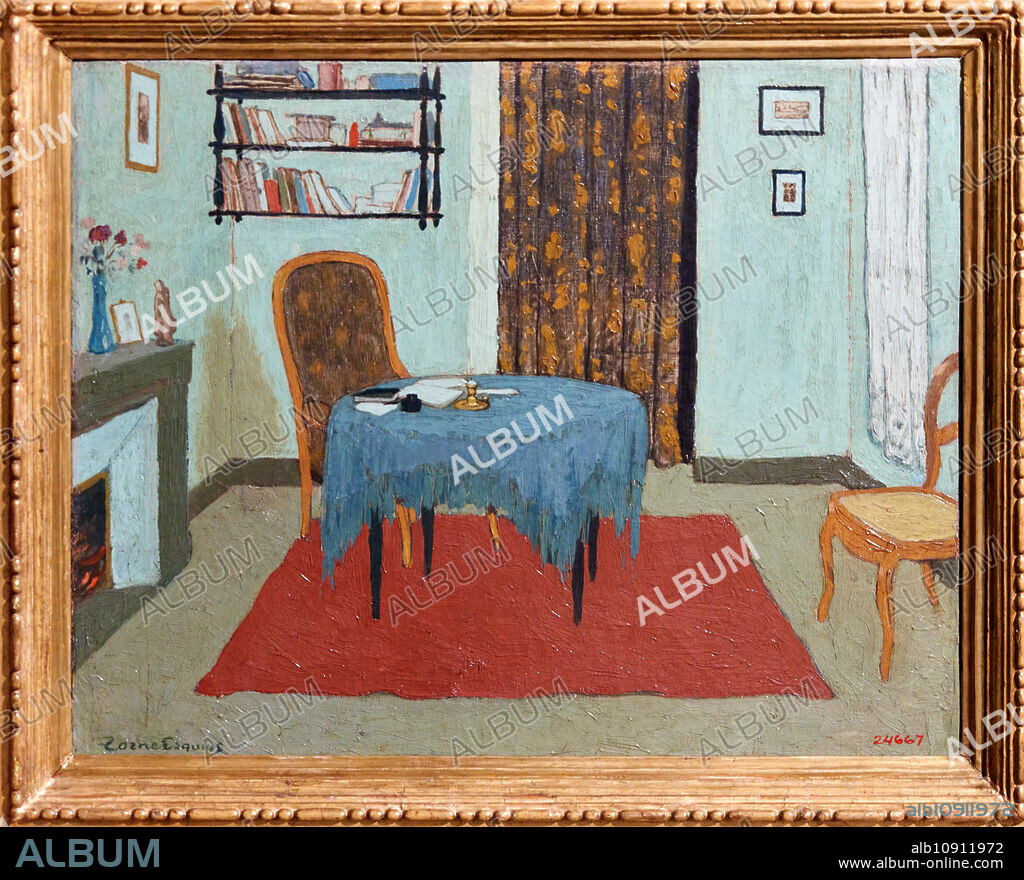 Interior, 1913, Pere Torné Esquius, (Barcelona, 1879 - Flavacourt, 1936), National Museum of Catalan Art, Museu Nacional d'Art de Catalunya, MNAC, Barcelona, Spain, Europe.
