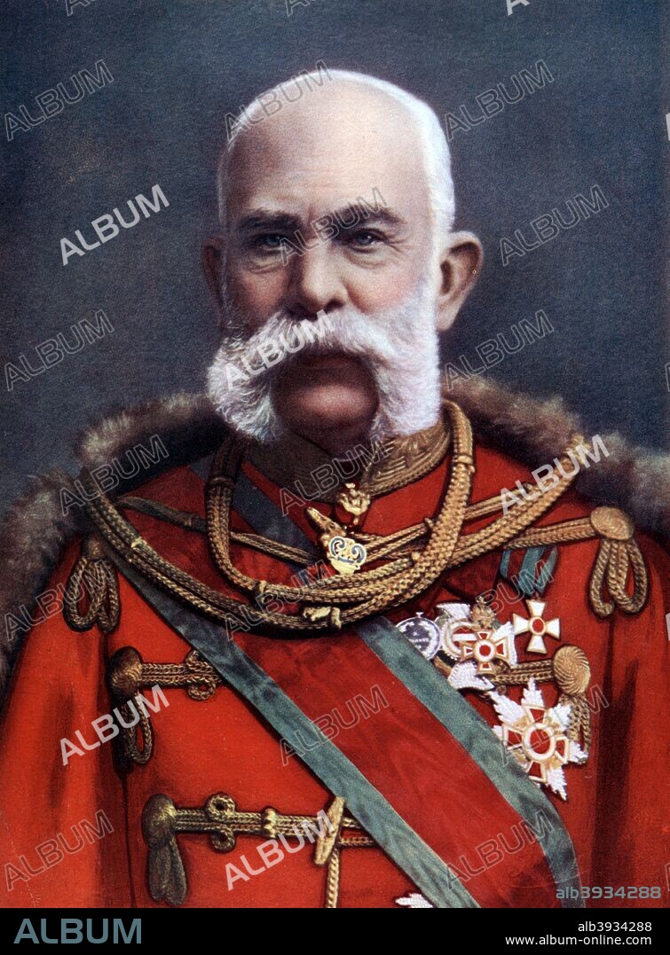 Francis Joseph I, Emperor of Austria and King of Hungary, late 19th-early 20th century. Portrait of Franz Josef I (1830-1916).