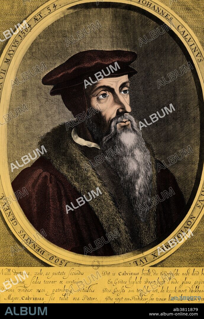 John Calvin (Jean Cauvin) (1509-1564) was an influential French theologian and pastor during the Protestant Reformation and the principal figure in the development of the system of Christian theology later called Calvinism. Originally trained as a humanist lawyer, he broke from the Roman Catholic Church around 1530. After religious tensions provoked a violent uprising against Protestants in France, Calvin fled to Basel, Switzerland, where he published the first edition of his seminal work Institutes of the Christian Religion in 1536. Calvin was influenced by the Augustinian tradition, which led him to expound the doctrine of predestination and the absolute sovereignty of God in salvation of the human soul from death and eternal damnation. Calvin's writing provided the seeds for the branch of theology that bears his name. The Reformed and Presbyterian churches, which look to Calvin as a chief expositor of their beliefs, have spread throughout the world.