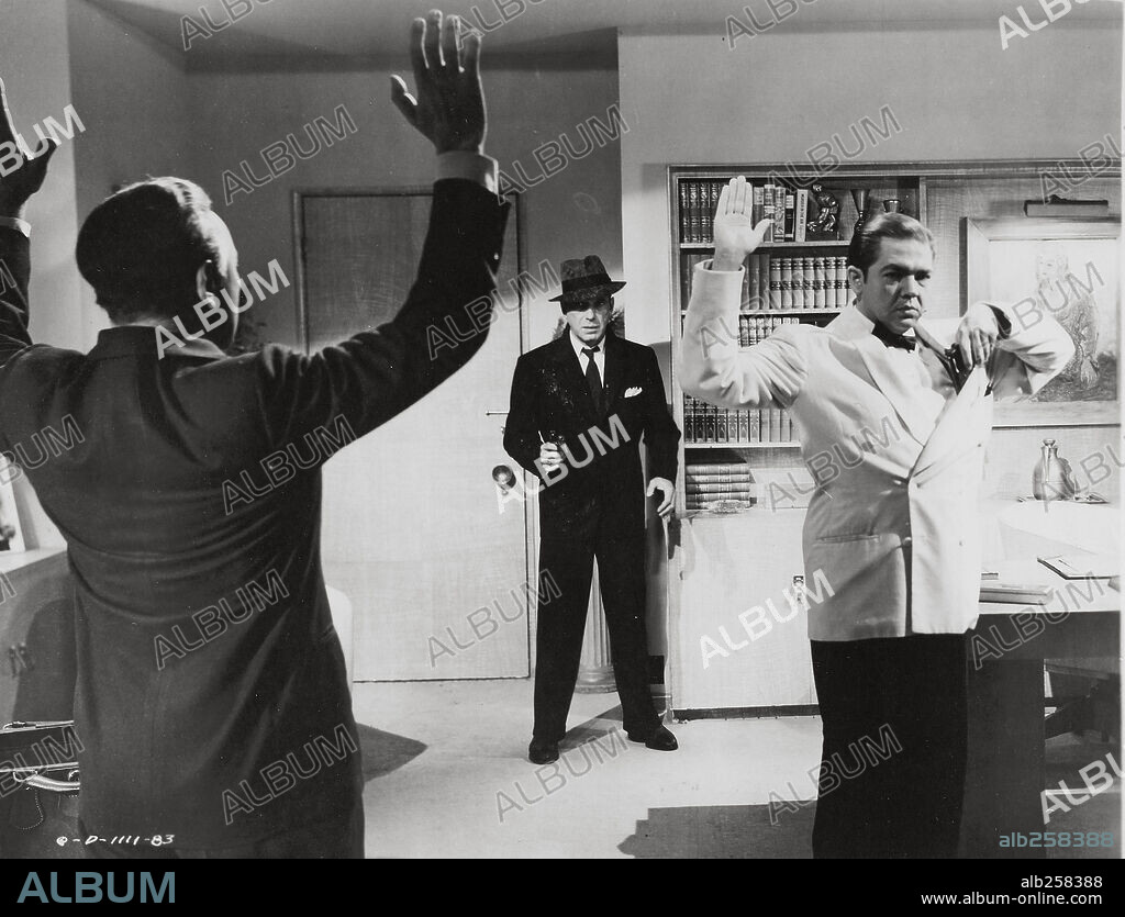 HUMPHREY BOGART en CALLEJÓN SIN SALIDA, 1947 (DEAD RECKONING), dirigida por JOHN CROMWELL. Copyright COLUMBIA PICTURES.