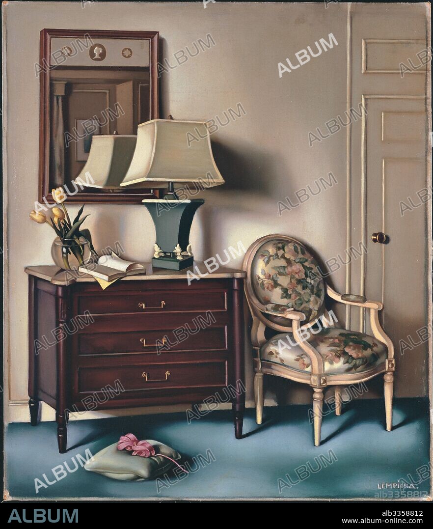 TAMARA DE LEMPICKA. Hotel room (Chambre d'hotel).