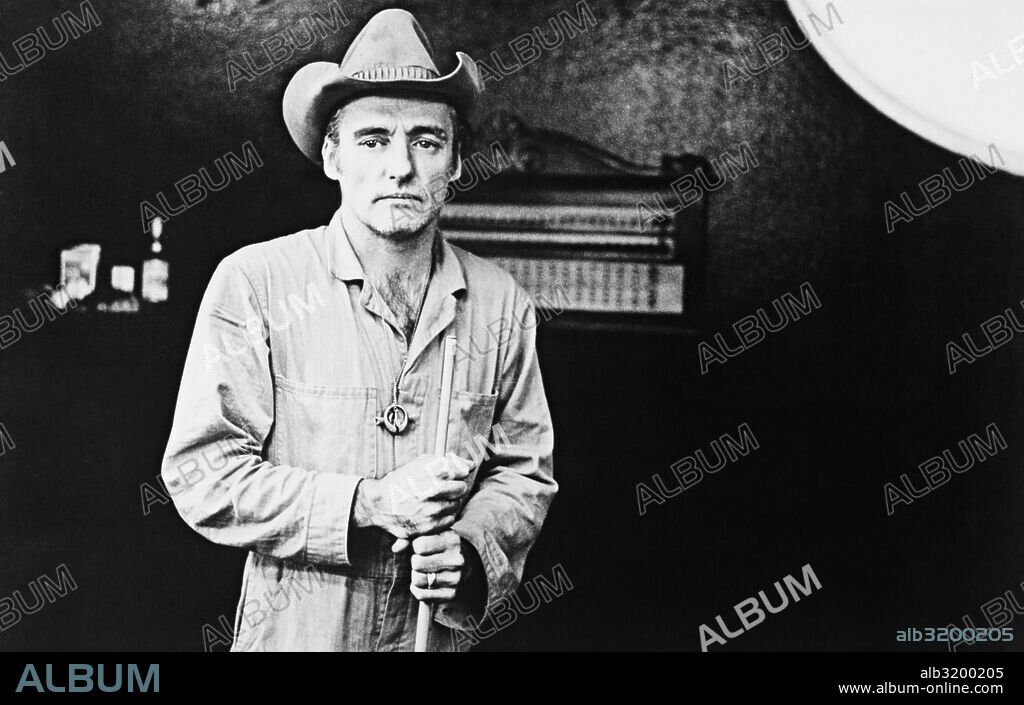 DENNIS HOPPER in DER AMERIKANISCHE FREUND, 1977, unter der Regie von WIM WENDERS. Copyright ROAD MOVIES/FILMS DU LOSANGE/W.WENDERS.