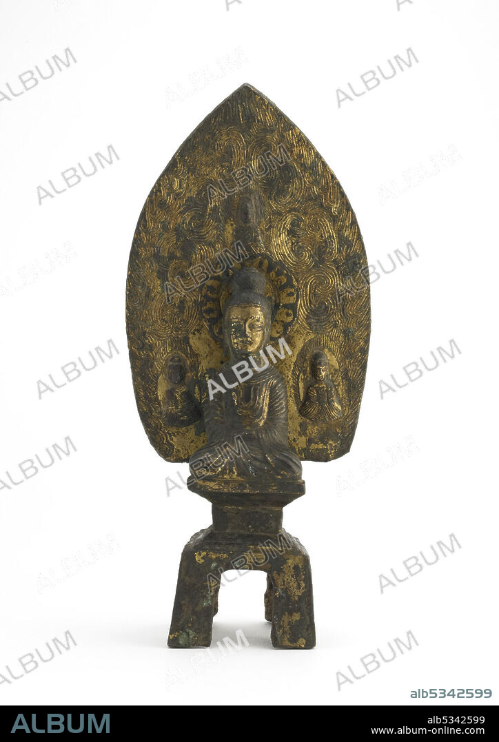Buddha Mile (Maitreya), Liu Song dynasty, Dated 451.