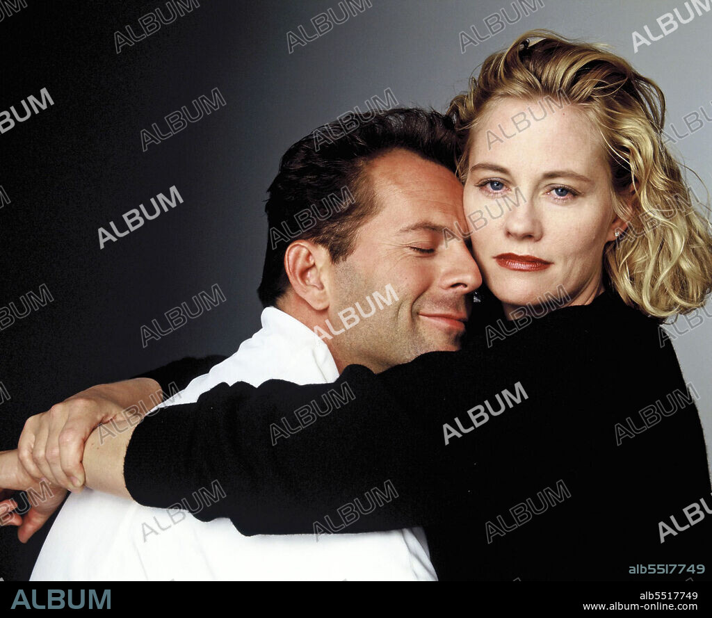 BRUCE WILLIS und CYBILL SHEPHERD in MOONLIGHTING, 1985. Copyright ABC.
