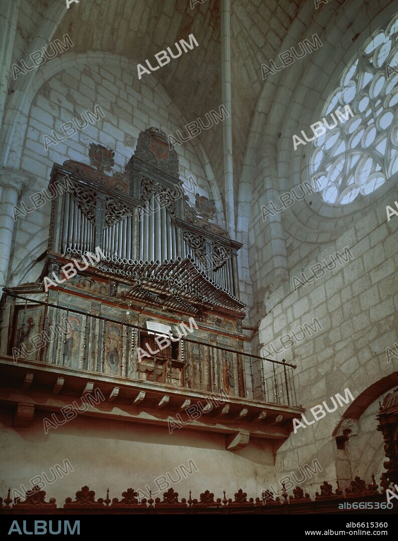 ORGANO DE LA COLEGIATA DE COVARRUBIAS - SIGLO XVII.
