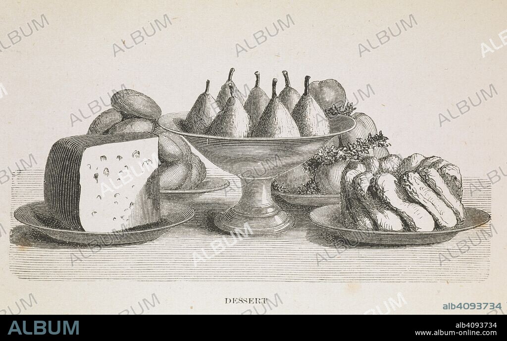 MARGARET ALICE FAIRCLOUGH and ALEXANDER HAMILTON SANDS. 'Dessert'. The Ideal Cookery Book, etc. [With plates.]. London : George Routledge & Sons, 1914. Source: 7950.g.12.