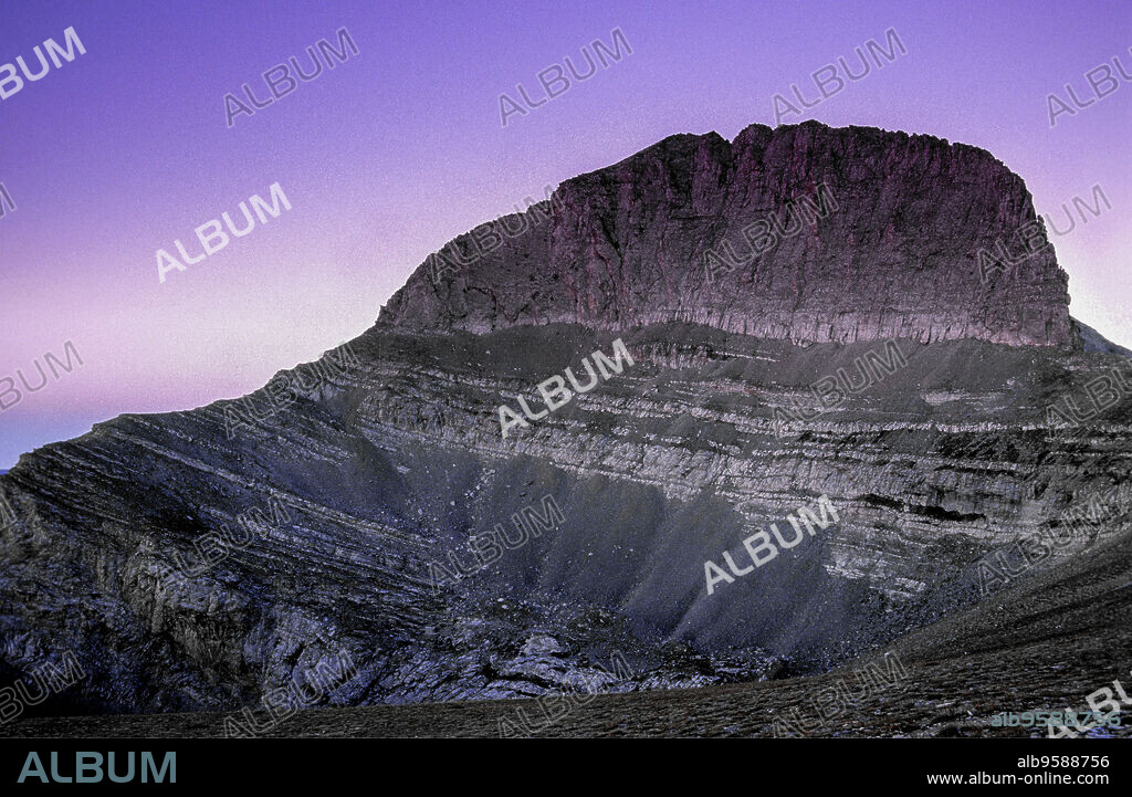 Monte Olimpo, cima Stefani (2911m.).Parque nacional del Monte Olimpo. Macedonia.Grecia.